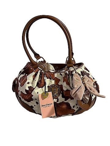 Juicy Couture Romance Cow Leather Satchel (view 2)