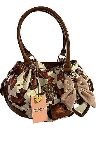 Juicy Couture Romance Cow Leather Satchel (view 1)