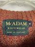 American Vintage 100% Wool Color Block Orange Pullover Sweater Size M - photo 3