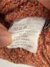 American Vintage 100% Wool Color Block Orange Pullover Sweater Size M - photo 4