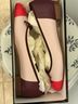 J.Crew 100% Leather Pink Brown Flats Size 7 - photo 6