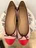 J.Crew 100% Leather Pink Brown Flats Size 7 - photo 8