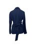 MSGM 100% Wool Blue MSGM Double-Breasted Belted Blazer in Navy Blue Wool Size S - photo 4