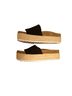 Dirty Laundry Black Brown Flats Size 10 - photo 2