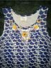 Maeve Print Blue Tank Top Size M - photo 3