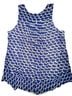 Maeve Print Blue Tank Top Size M - photo 2