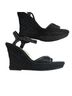 Via Spiga Black Wedges Size 10 - photo 2