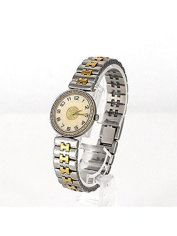 Hermès Hermes Sellier Combination SSxGP Quartz Watch (view 2)