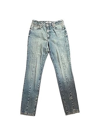 Jonathan Simkhai Jensen Darted Skinny Blasted Jeans (view 1)