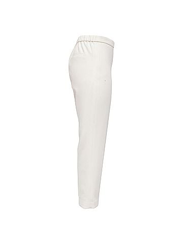 Theory Theory Trousers in White Triacetate (view 2)