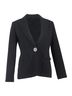 Joseph 100% Synthetic Black Joseph Single Button Blazer in Black Polyester Size 2 - photo 1