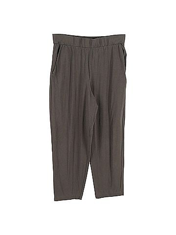 Max Mara Max Mara Leisure Gartered Trousers in Grey Cotton (view 1)