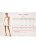 Bloom Solid Ivory Cocktail Dress Size L - photo 5