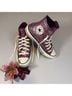 Converse Purple Sneakers Size 6 - photo 3