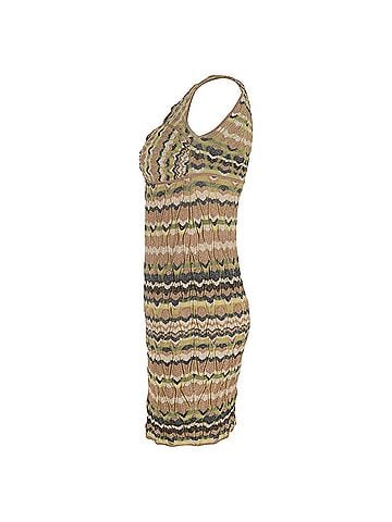 Missoni M Missoni Cutout Mini Dress in Multicolor Viscose (view 2)