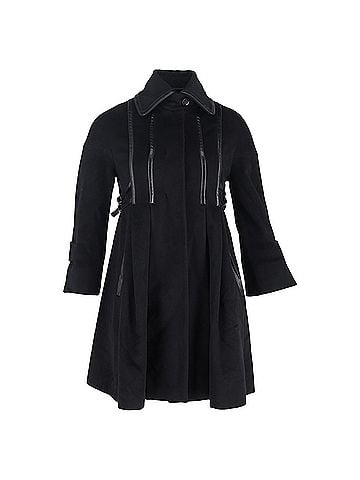 Sportmax Sportmax Coat in Black Wool (view 1)