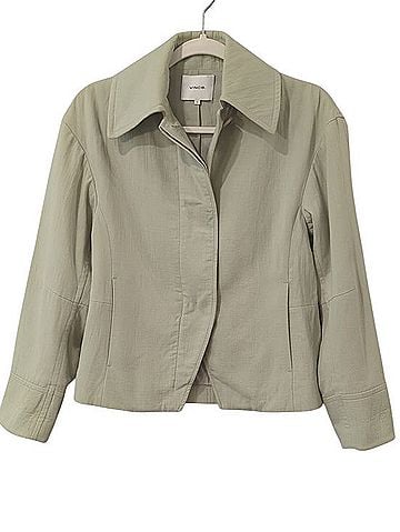 Vince. Cinched Waist Jacket Jacket (view 1)