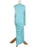 Left Coast by Dolan Solid Blue Cocktail Dress Size XL - photo 2
