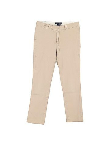 Ralph Lauren Ralph Lauren Straight-Leg Trousers in Beige Cotton (view 1)