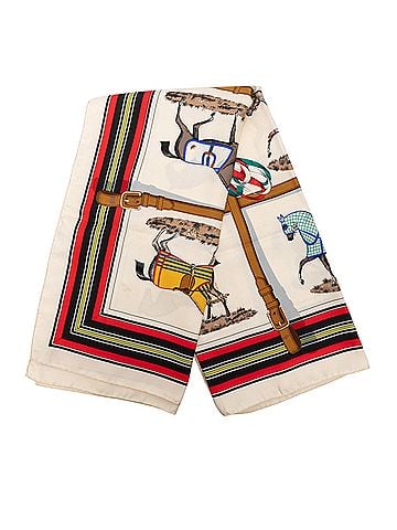 Hermès Couvertures et Tenues de Jour Silk Scarf 90 (view 1)