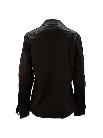 Jil Sander Jil Sander Button-down Shirt in Black Cotton (view 2)