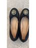 Tory Burch 100% Leather Black Flats Size 7 1/2 - photo 3
