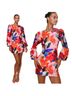 Hutch 100% Polyester Floral Multi Color Casual Dress Size S - photo 1