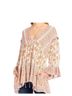 Free People Floral Multi Color Long Sleeve Blouse Size S - photo 2