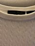 Jeanne Pierre 100% Cotton White Ivory Pullover Sweater Size XL - photo 3