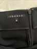 Theory Black Wool Skirt Size 8 - photo 3