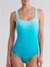 Jantzen Ombre Blue One Piece Swimsuit Size 16 - photo 10