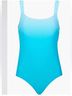 Jantzen Ombre Blue One Piece Swimsuit Size 16 - photo 4