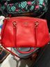 Coach 100% Leather Red Leather Satchel One size - photo 6
