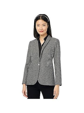 J.Crew Sparkle Houndstooth One Button Blazer Blazer (view 1)