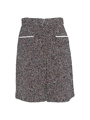 Maje Maje Jiberty Tweed Mini Skirt in Multicolor Cotton (view 1)