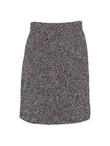 Maje Maje Jiberty Tweed Mini Skirt in Multicolor Cotton (view 2)