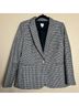 J.Crew Houndstooth Black White Blazer Size 12 (petite) - photo 5