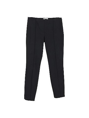 The Row The Row Trousers in Black Wool (view 1)