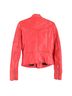 Joseph 100% Leather Red Joseph Biker Jacket in Red Leather Size 4 - photo 2