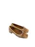 Margaux 100% Suede Brown Flats Size EU 37 - photo 1