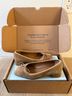 Margaux 100% Suede Brown Flats Size EU 37 - photo 3