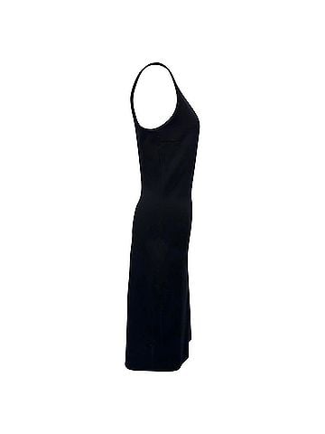 The Row The Row Borelle Scuba Mini Dress in Black Polyamide (view 2)