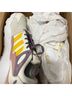 Adidas White Yellow Sneakers Size 7 - photo 3