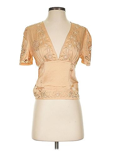 Free People Short Sleeve Blouse (view 1)
