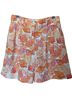 Ann Taylor LOFT Floral Orange Gold Shorts Size 2 - photo 1