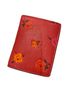 Coach 100% Leather Floral Red Leather Wallet One size - photo 2