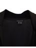 Theory 100% Synthetic Black Theory Draped Front Blouse in Black Polyester Size M - photo 2