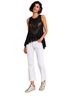 BCBGMAXAZRIA Runway 100% Silk 43% Cotton 38% Nylon 19% Rayon Black Sleeveless Blouse Size S - photo 1
