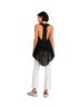 BCBGMAXAZRIA Runway 100% Silk 43% Cotton 38% Nylon 19% Rayon Black Sleeveless Blouse Size S - photo 2