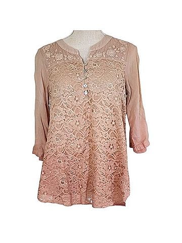 April Cornell Lace Ombre Top T-Shirt (view 1)